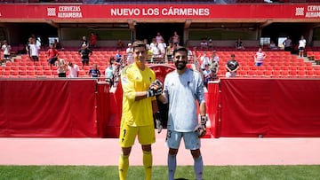 Raúl Fernández y André Ferreira, en Los Cármenes.