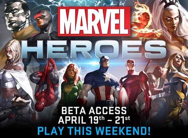 Llévate una clave para la beta de fin de semana de Marvel Heroes