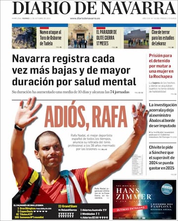 Adiós, Rafa