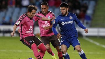 Duelo entre Getafe y Tenerife.
