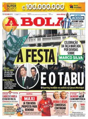 Portadas de la prensa deportiva