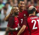 Cristiano llega a la Eurocopa como un tiro: doblete a Estonia