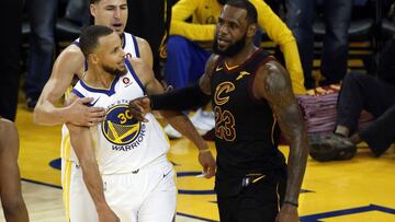 Curry, al entorno de LeBron: "El odio siempre hace más ruido"