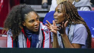 Venus Williams se pone a mil junto a su hermana Serena