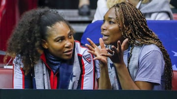 Venus Williams se pone a mil junto a su hermana Serena