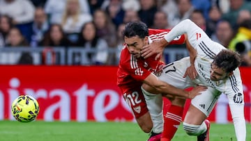 Suazo, ante Asencio.