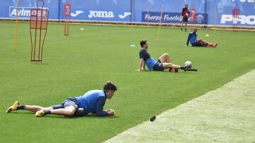 El Fuenlabrada informa de un posible positivo por COVID-19