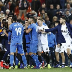 El Getafe impugna el acta arbitral y denunciará al Valencia