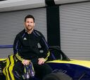 Messi y Adidas recrean campaña de los F50 al estilo F1