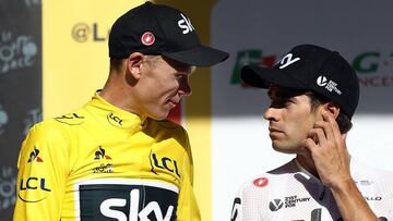 Chris Froome y Mikel Landa