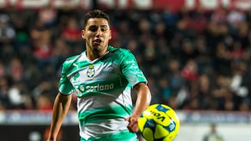Action photo during the match Tijuana vs Santos, Corresponding 11st round of tournament Clausura 2017 of the League BBVA Bancomer MX, at Caliente Stadium.
Foto de accion durante el partido Tijuana vs Santos, Correspondiente a la Jornada 11 del Torneo Clausura 2017 de la Liga BBVA Bancomer MX, en el Estadio Caliente, en la foto: Jorge Sanchez de Santos
17/03/2017/MEXSPORT/Emiliano.