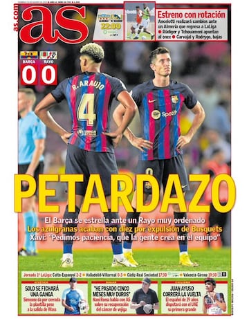 Las portadas de AS de agosto