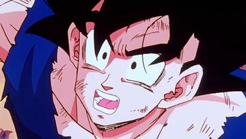 Dragon Ball Z Goku transformación super saiyan primera vez historia serie anime
