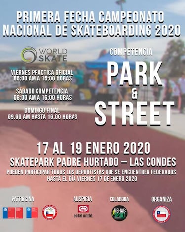 Se acerca la primera fecha del Nacional de Skateboarding