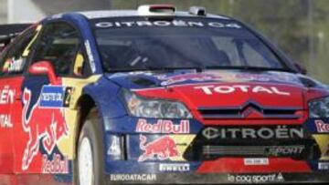<b>CUMPLIÓ. </b>Dani Sordo hizo una buena carrera a la estela de Loeb.