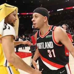 Triples: los Curry vuelven a casa en el concurso de Larry Bird