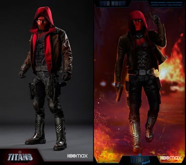 Primeras imágenes de un amenazador Capucha Roja en la temporada 3 de Titans