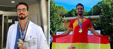 Malagueño de 38 años, ganó en 2019 la medalla de oro en el Mundial de veteranos (para más de 35) de 20 km marcha. Es atleta y enfermero de urgencias en el Hospital Clínico Universitario Virgen de la Victoria de Málaga: "El deporte me ayuda a superar cuando veo morir gente".