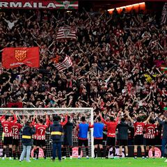 El Athletic obtuvo 66 millones, la Real 65 y el Alavés 28 por ingresos audiovisuales
