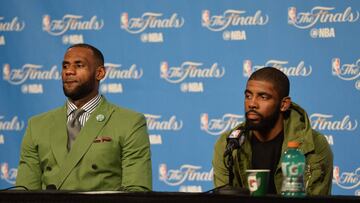 Kyrie Irving no habló con LeBron: "¿Por que tenía que hacerlo?"