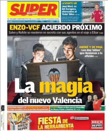 Portadas de la prensa deportiva