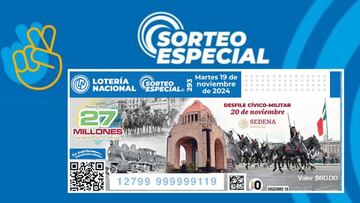 Revelados los resultados del Sorteo Especial 293 de la Lotería Nacional hoy 19 de noviembre 2024