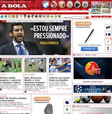 Portadas de la prensa extranjera