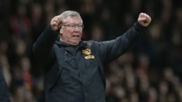 Alex Ferguson, manager del Manchester United.