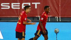 España 4 - 0 Ucrania: resumen, resultado y goles