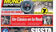 Decepción en la prensa barcelonista tras la derrota