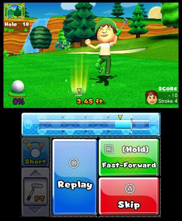 Captura de pantalla - Mario Golf World Tour (3DS)