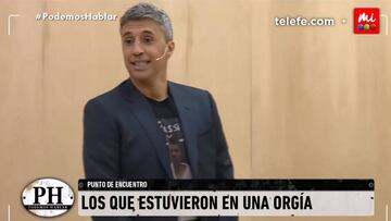 Hernán Crespo, el exfutbolista internacional argentino en el programa de televisión argentino "PH (Podemos hablar)" que emite Telefe