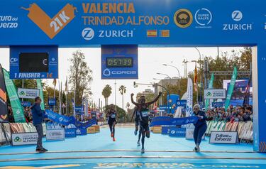 Kandie vuela en Valencia, Mayo y Luengo hacen historia