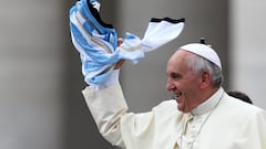 Ni Boca ni River: este era el club argentino más querido por el papa Francisco del que tenía incluso una camiseta