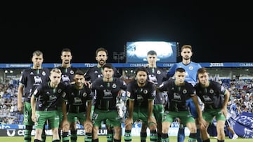 Racing, en Leganés.