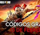 Free Fire | Códigos de hoy viernes 13 de febrero de 2026: recompensas gratis