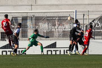 Momento en que Javi Duarte anota el 0-2.