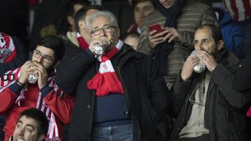 Uribe Echevarría, en la grada