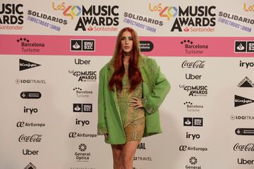 Vicco, posando en el photocall de Los40 Music Awards.