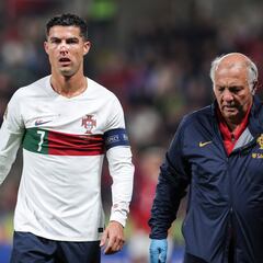 Portugal gana, Cristiano sangra