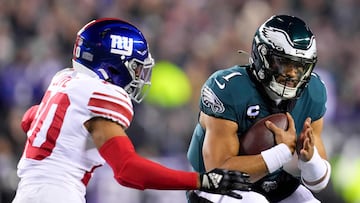 The Philadelphia Eagles are looking to rebound after their first loss of the season. They head to New York to take on the Giants on Thursday night.