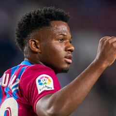 Barcelona close to agreeing new Ansu Fati contract - Koeman