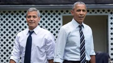 George Clooney y Barack Obama en una imagen del 2016.