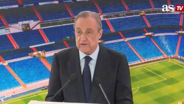 Florentino: "Viene al Madrid un jugador que hace el fútbol emocionante"