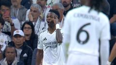 Vinicius, al árbitro: “Estás loco”