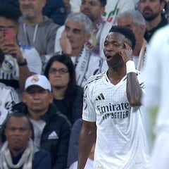 Vinicius, al árbitro: “Estás loco”