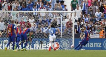 Messi marca de penalti el 0-4.