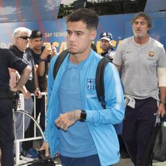 Coutinho, Arthur y Semedo: alta médica una hora y media antes de la final de Copa