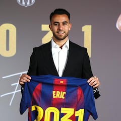 Eric García: “¿Futuro capitán? Ayudar al compañero me sale natural"