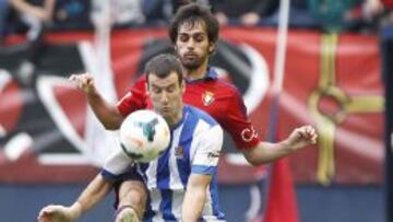 Prieto, en el derbi.